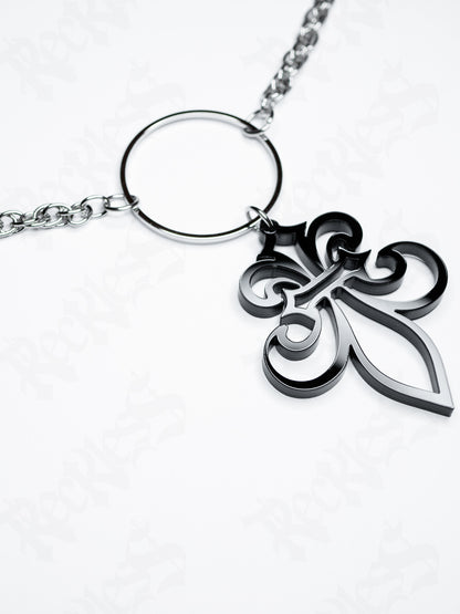 Fleur-de-lis necklace