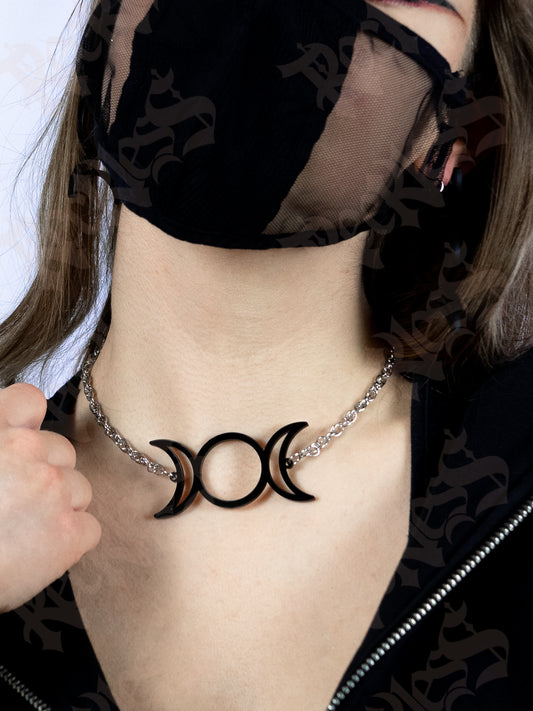 Triple Moon necklace