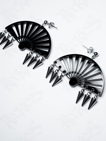 Japanese Fan earrings
