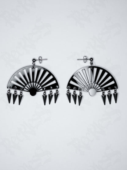 Japanese Fan earrings