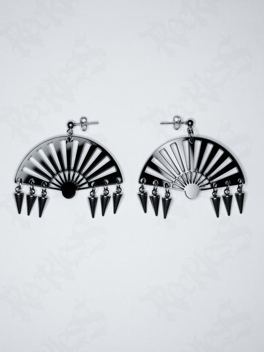Japanese Fan earrings
