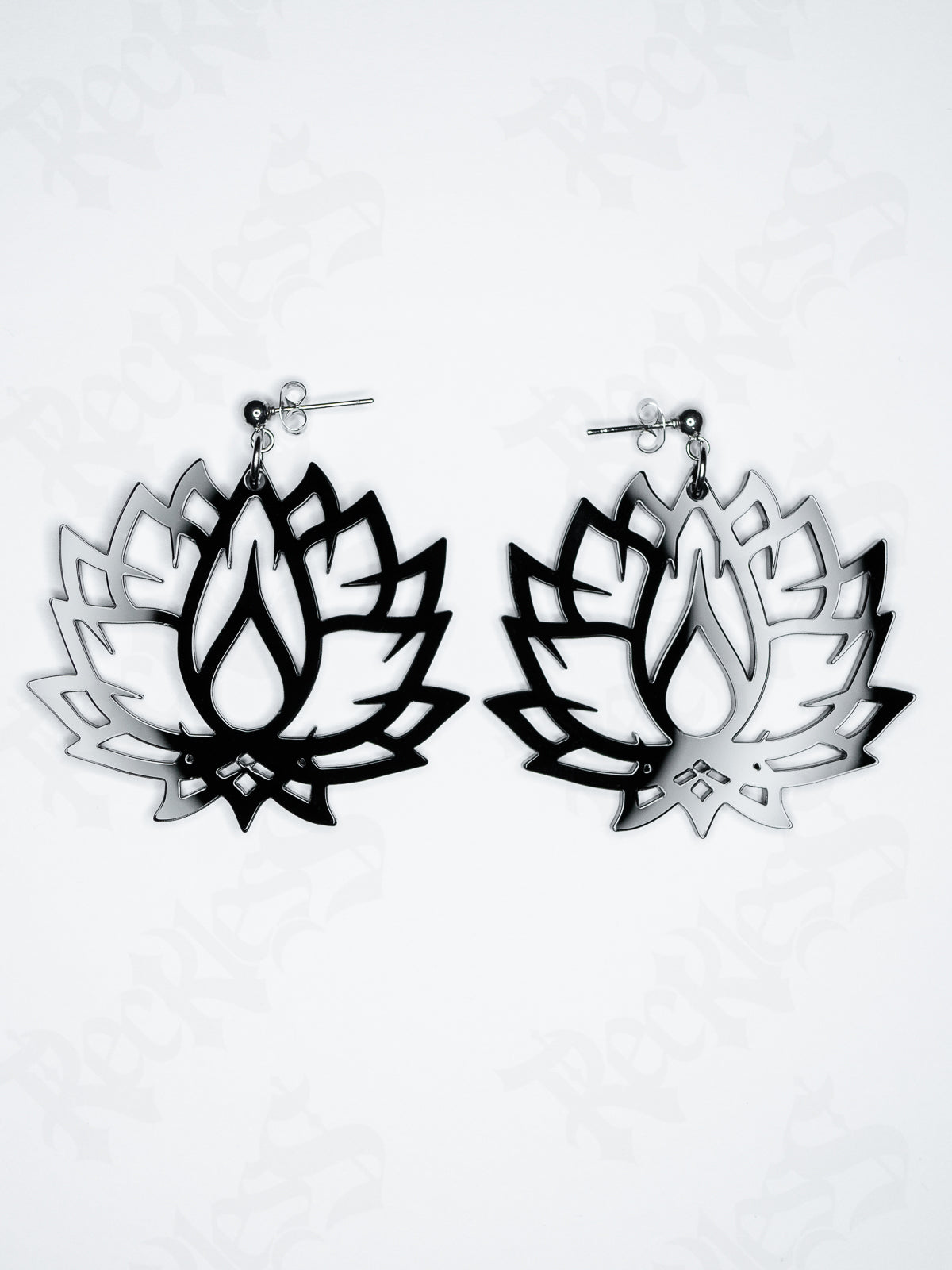 Lotus earrings