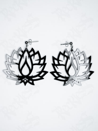 Lotus earrings