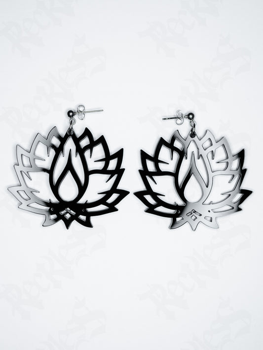 Lotus earrings