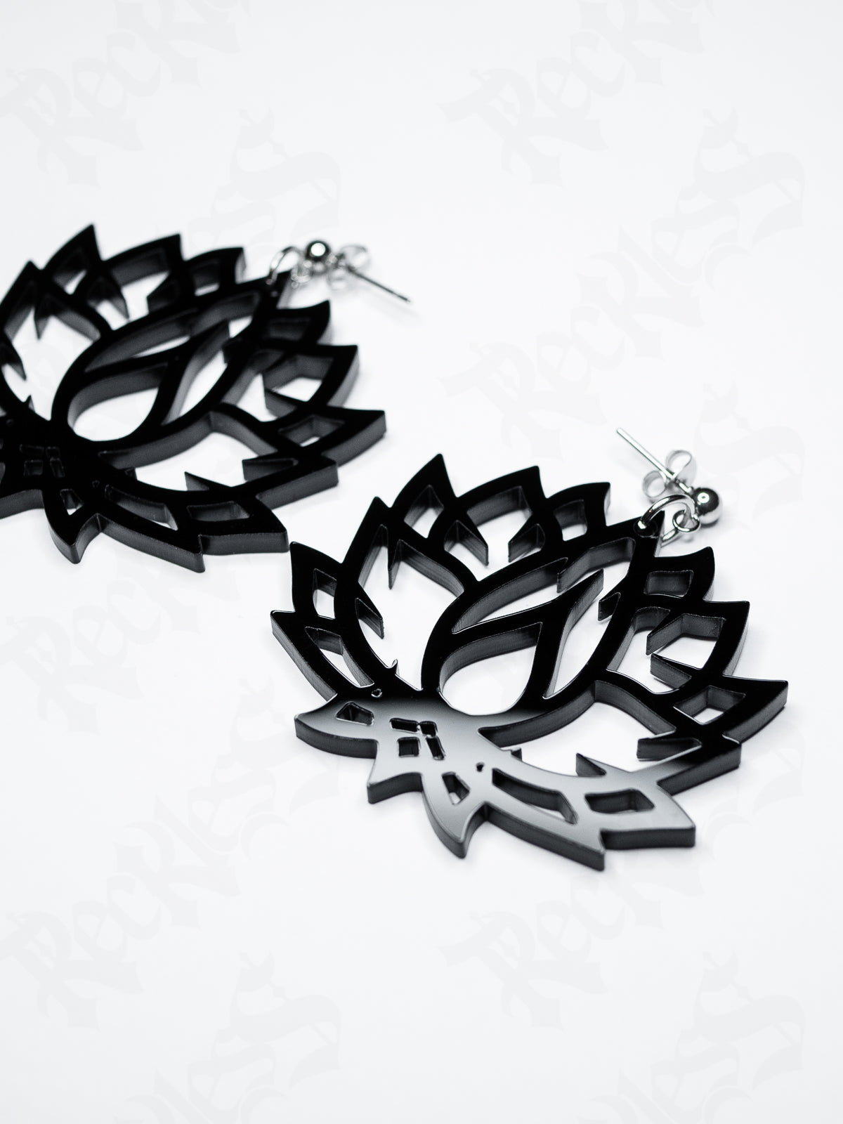 Lotus earrings