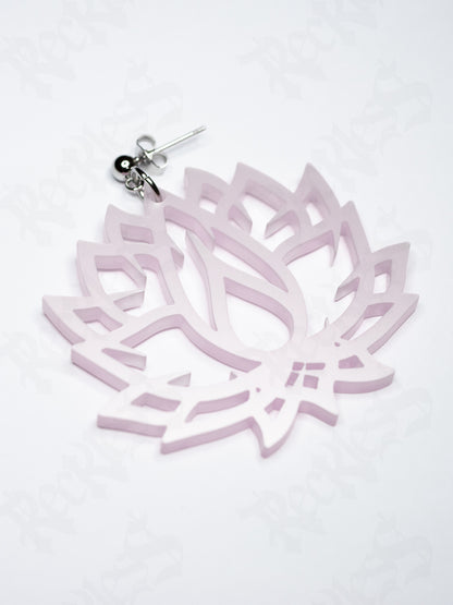 Lotus earrings