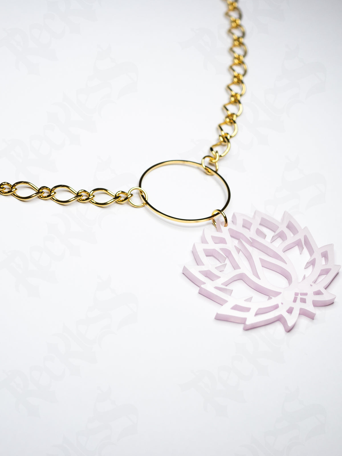 Lotus necklace
