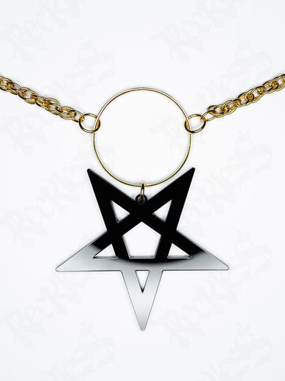 Pentagram necklace
