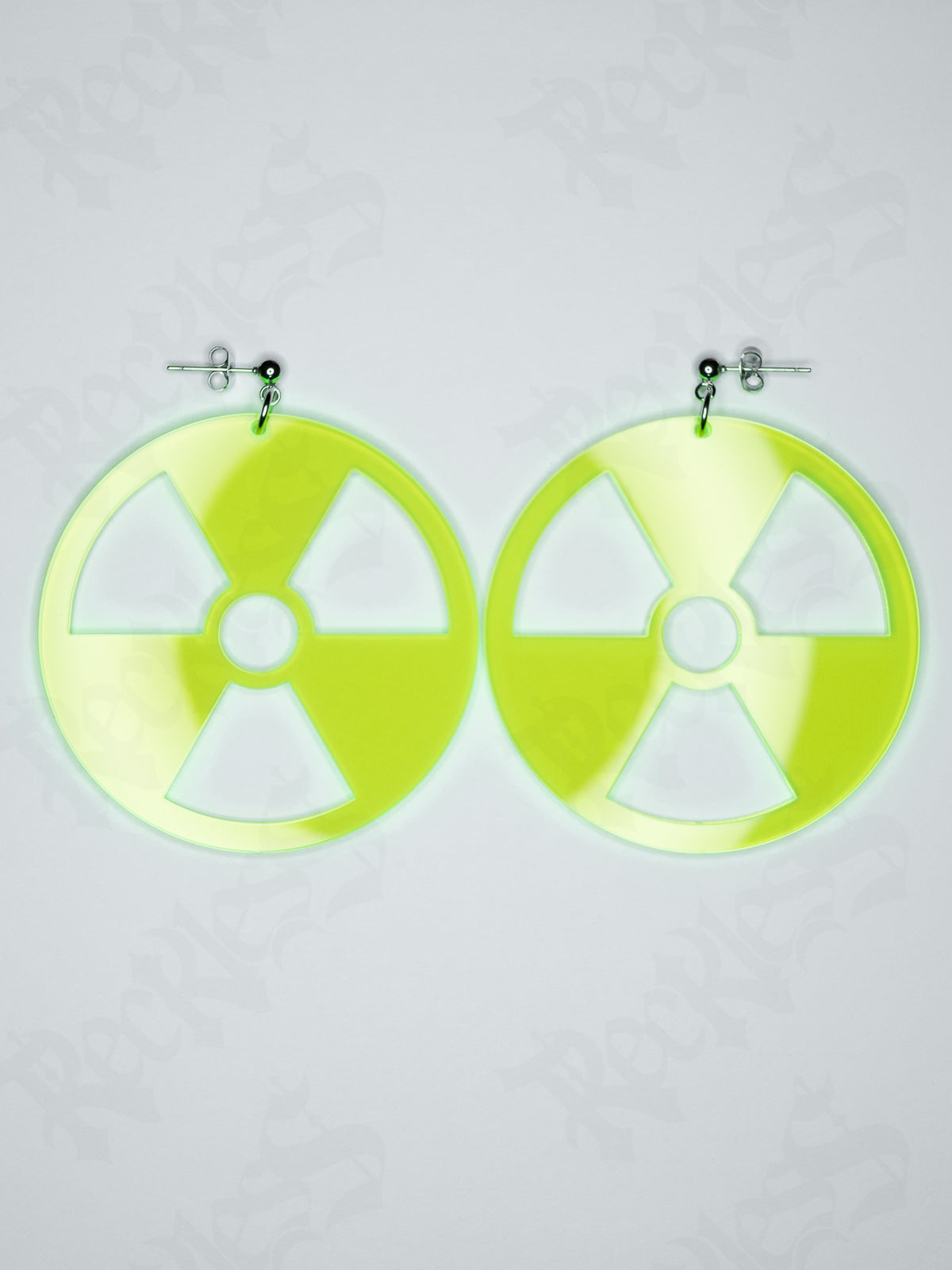 Radioactive earrings
