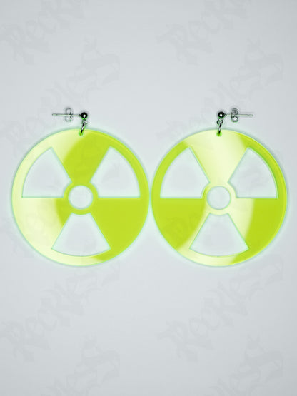 Radioactive earrings