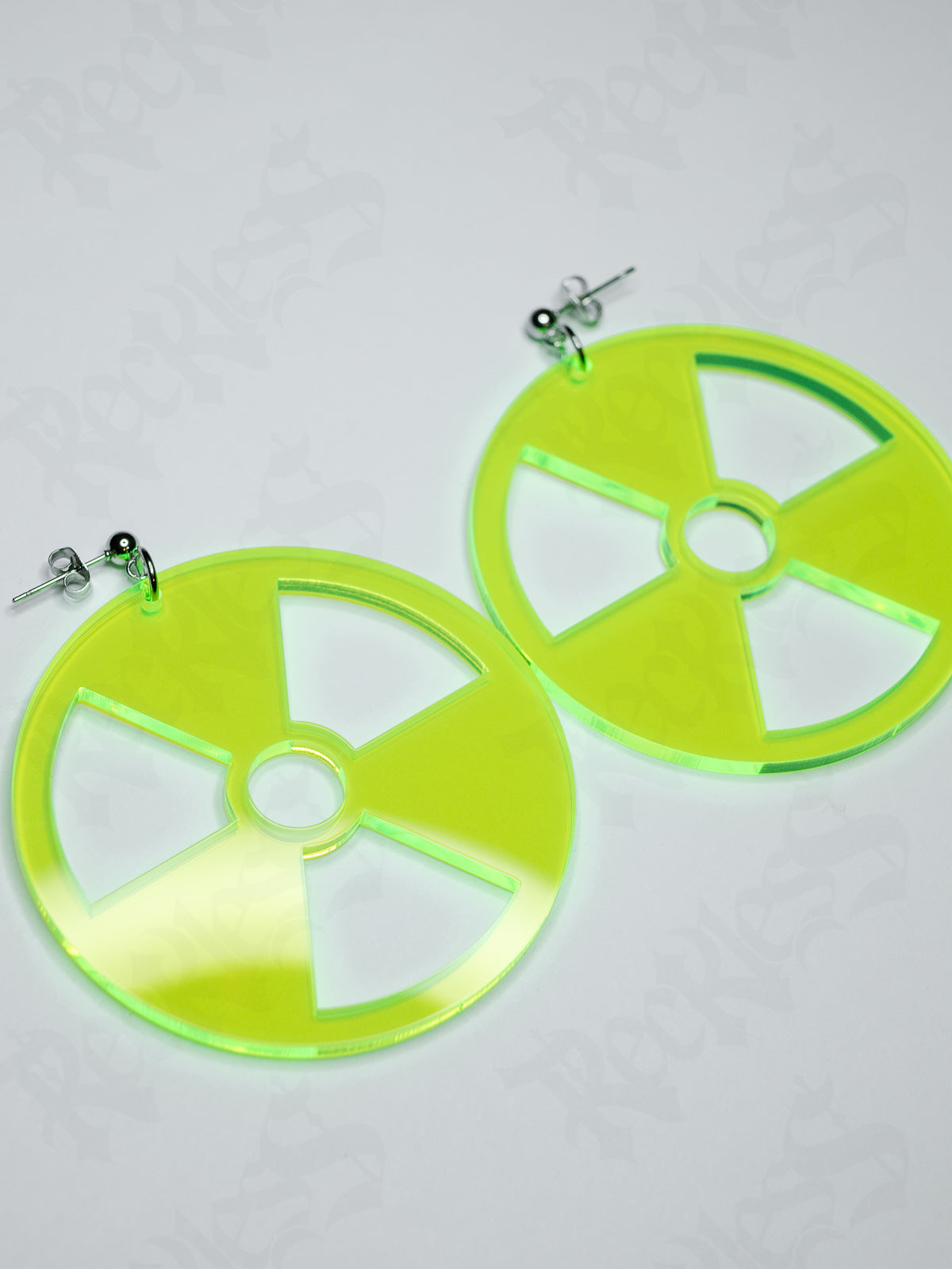 Radioactive earrings