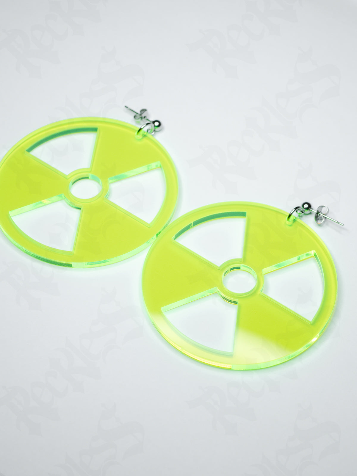 Radioactive earrings