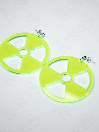 Radioactive earrings