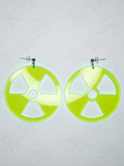 Radioactive earrings