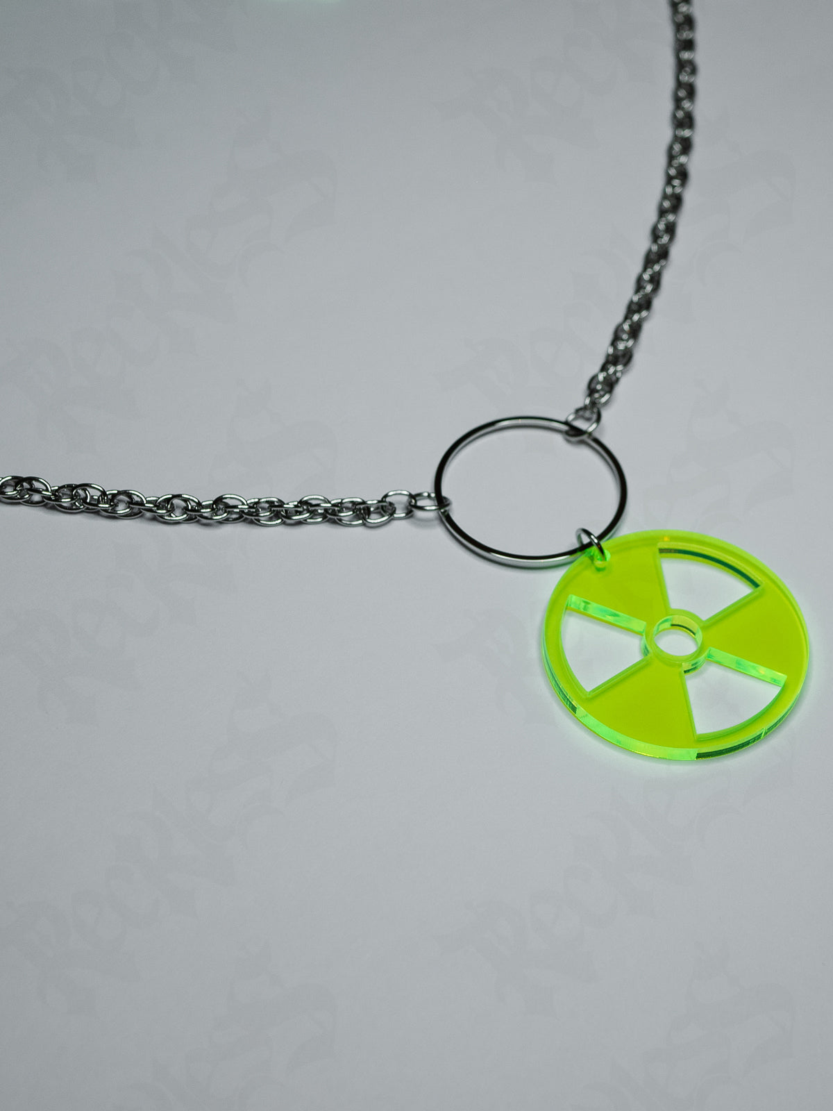Radioactive necklace