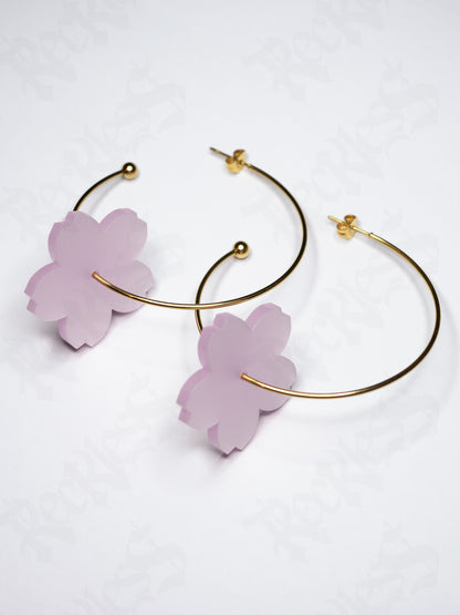 Sakura earrings