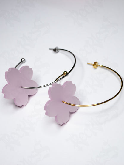Sakura earrings