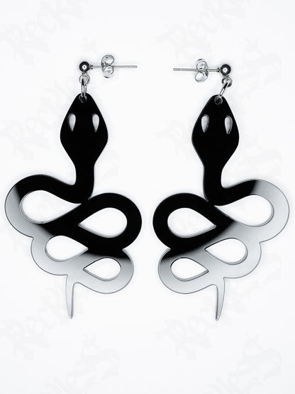 Snake earrings