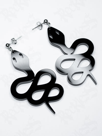 Snake earrings