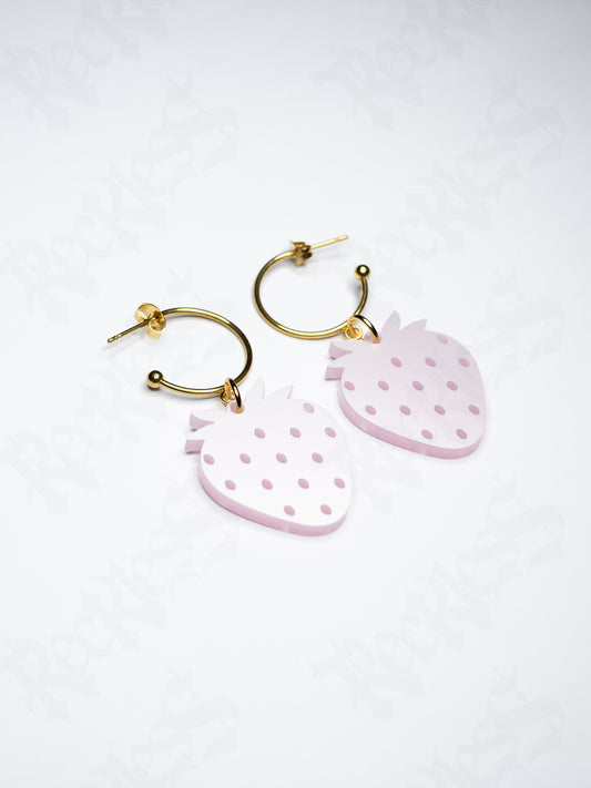 Strawberry earrings