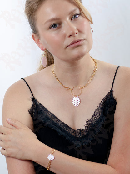 Strawberry necklace