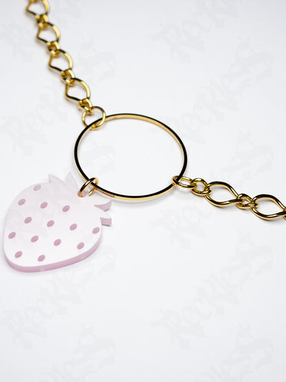 Strawberry necklace