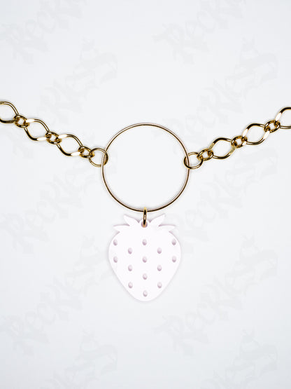 Strawberry necklace