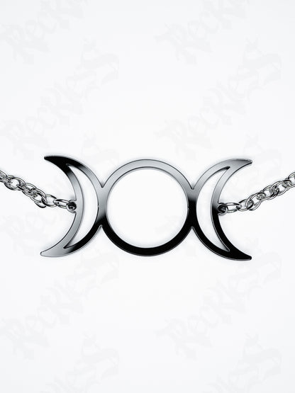 Triple Moon necklace