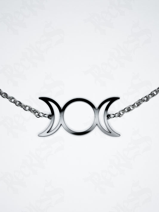 Triple Moon necklace