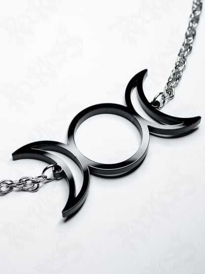 Triple Moon necklace
