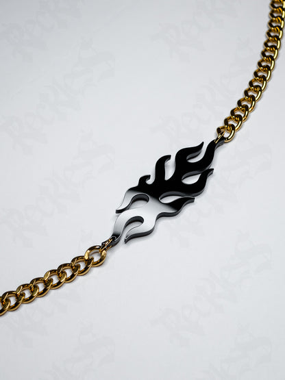 Flames necklace