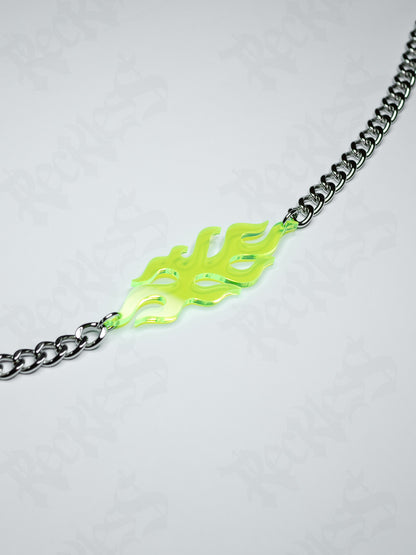 Flames necklace