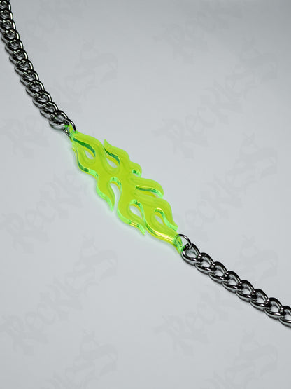 Flames necklace
