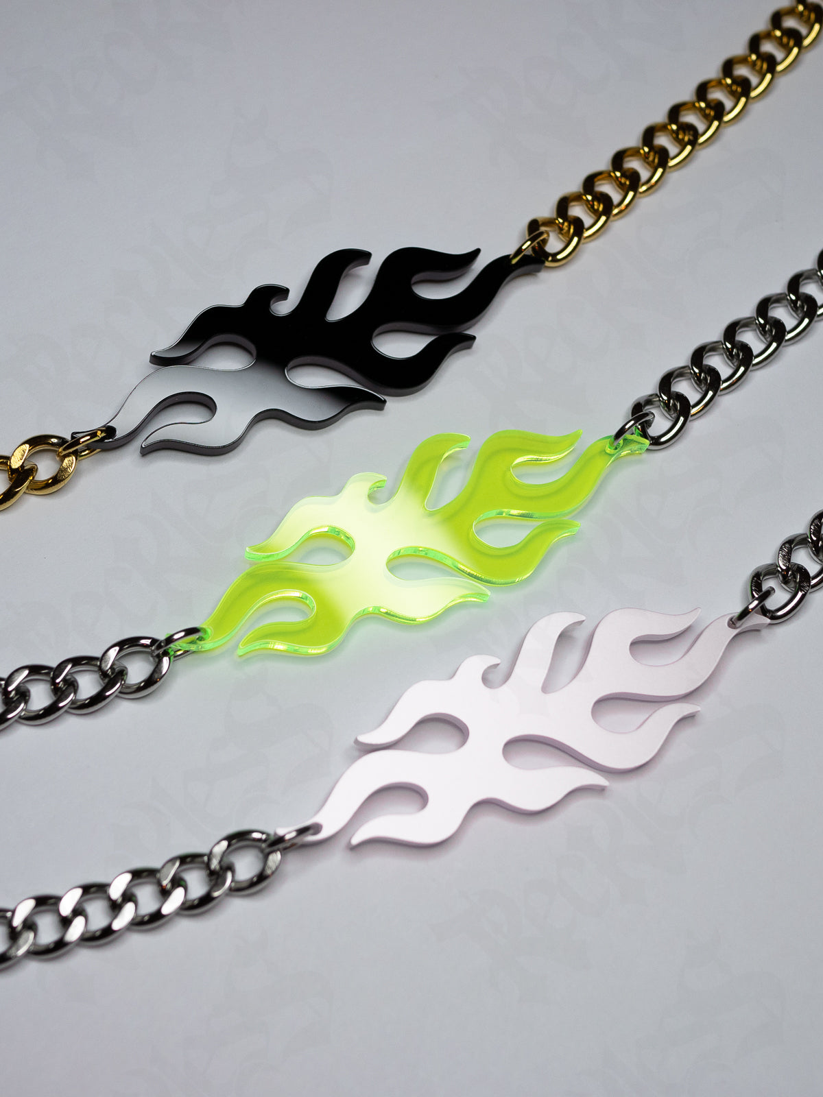 Flames necklace