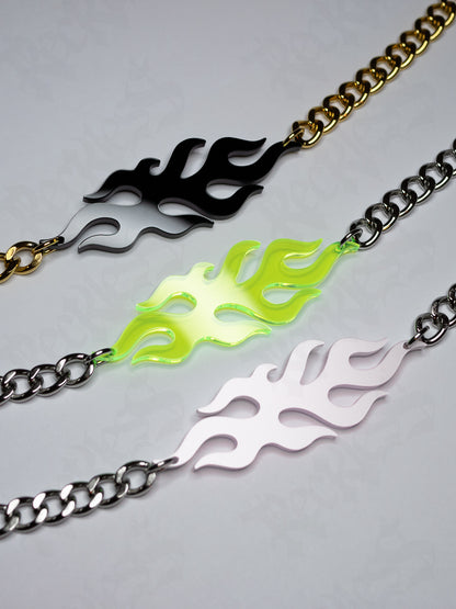 Flames necklace