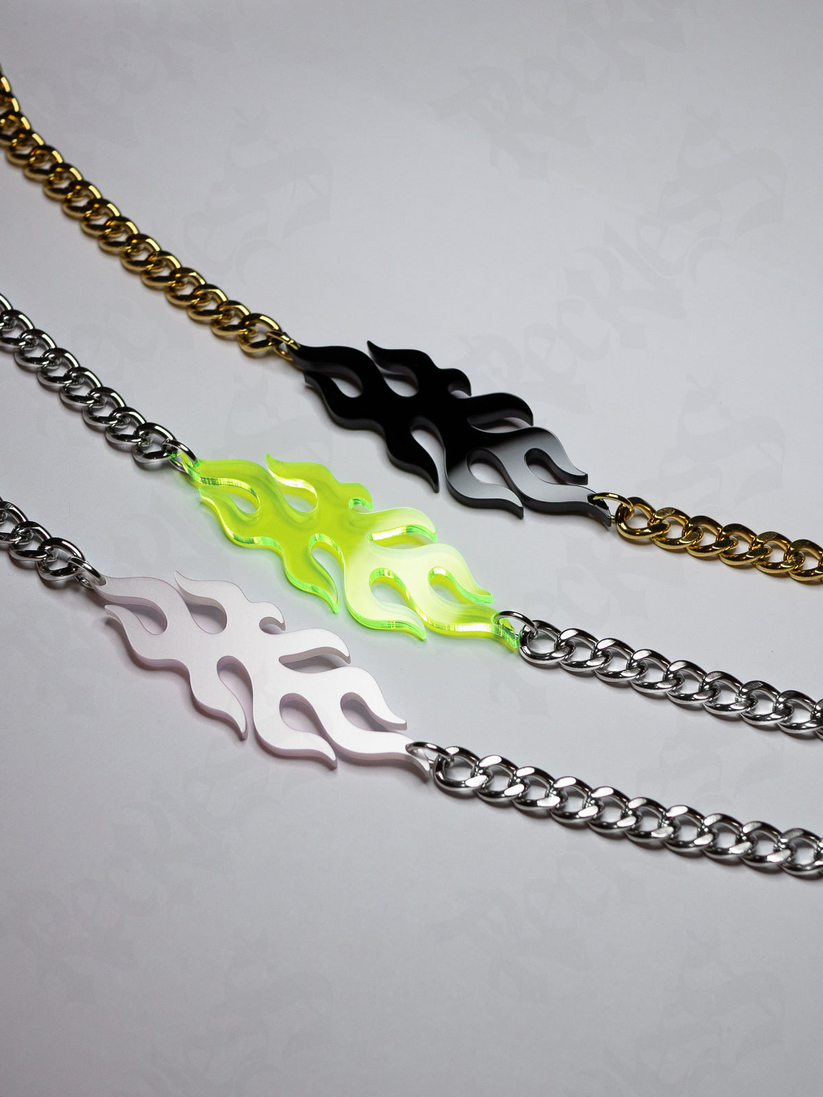 Flames necklace